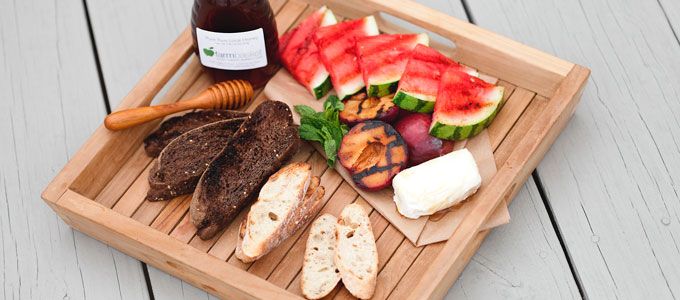 Indian Summer Grilled Fruit