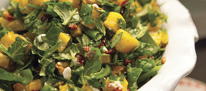 Kale Butternut Chopped Salad
