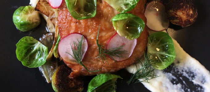 Cider Glazed Salmon