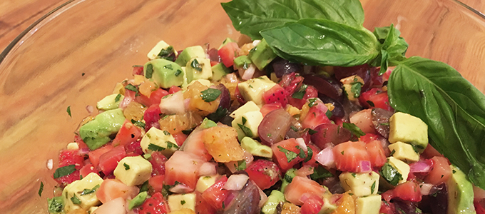 Avocado & Strawberry Salsa