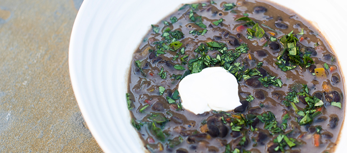 Coconut & Black Bean Curry